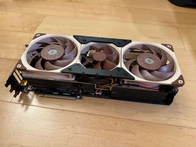 Ventilateur GPU PCI En Aluminium - 55mm, Refroidissement Actif Pour Cartes Graphiques, Montage Facile