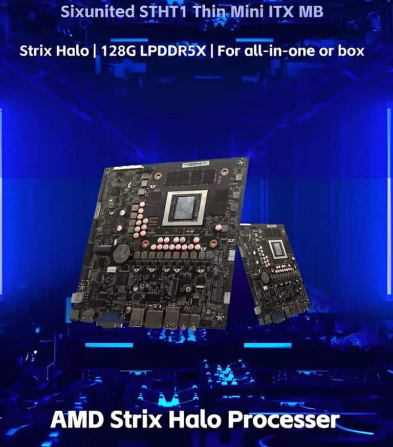 Du Ryzen AI Max sur une carte mère mini-ITX desktop !