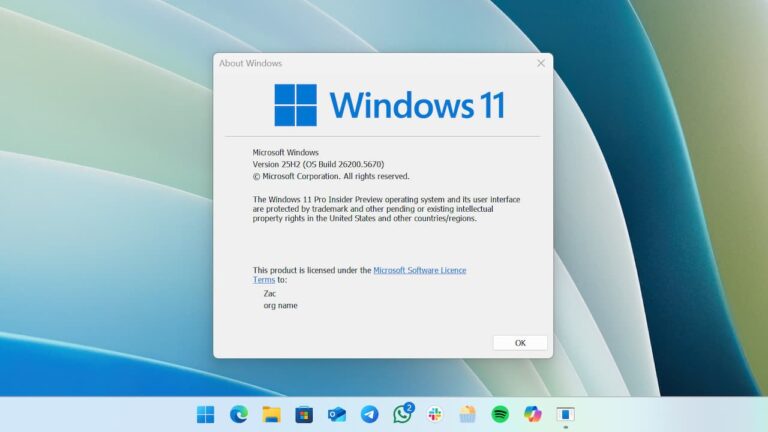 Windows 11 25H2, une version plus simple à installer ?