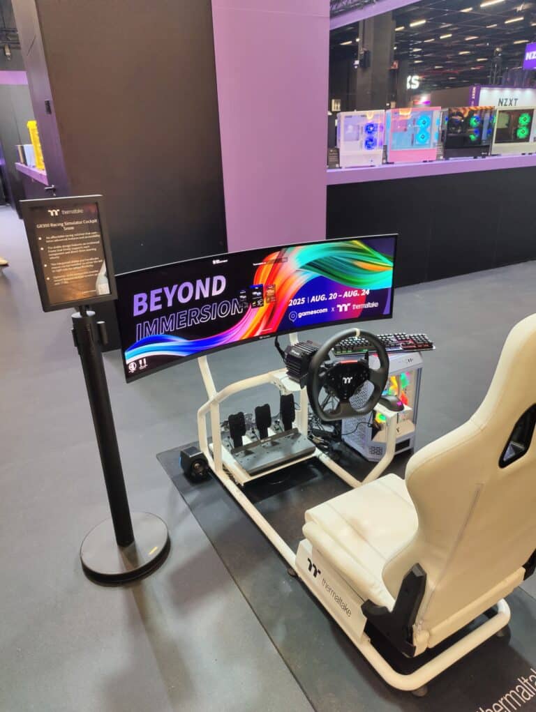 Thermaltake à la conquête du simracing !