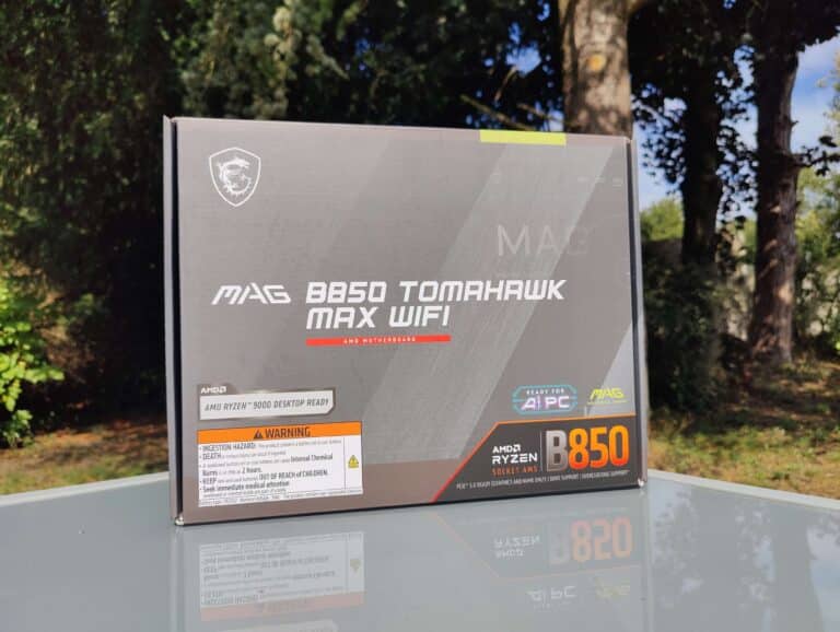 TEST :  B850 TOMAHAWK MAX WIFI