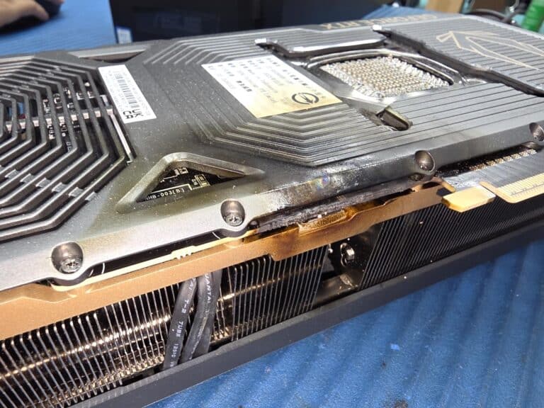 Une ZOTAC RTX 5090 prend feu sur Battlefield 6
