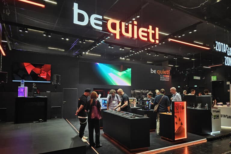 be quiet! à la Gamescom 2025
