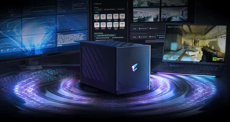 Aorus RTX 5090 AI Box : un eGPU signé Gigabyte !