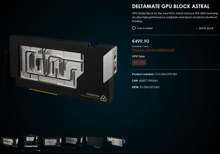 Vente du waterblock Thermal Grizzly DeltaMate : 4 minutes !