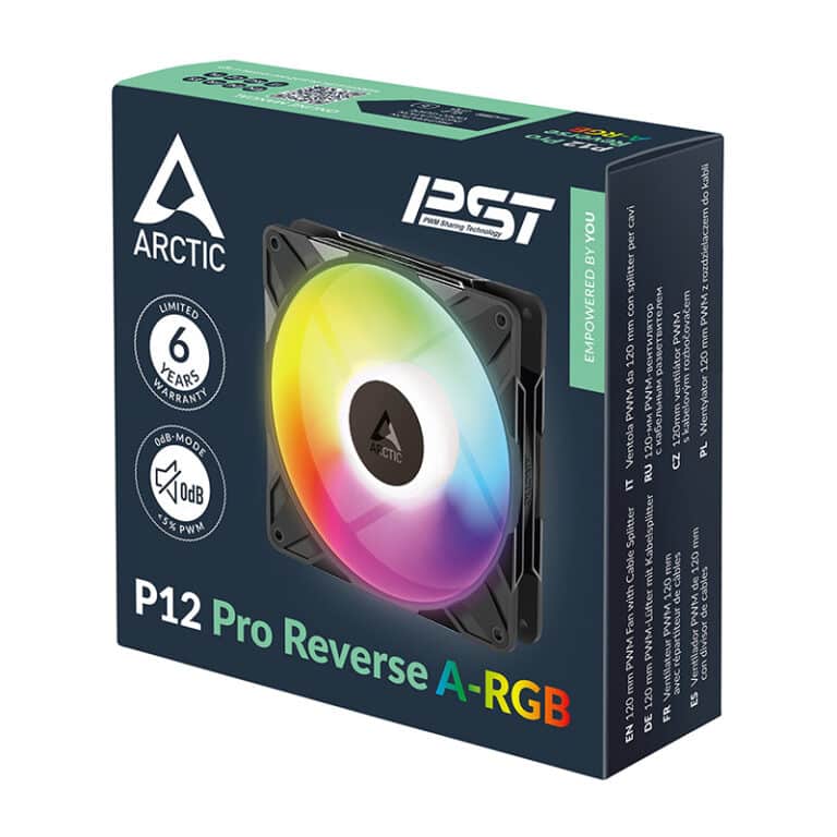 ARCTIC lance ses P12 Pro Reverse A-RGB