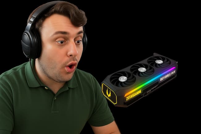 Découverte de la RTX 5070 Ti AMP Extreme Infinity en live à 18h30