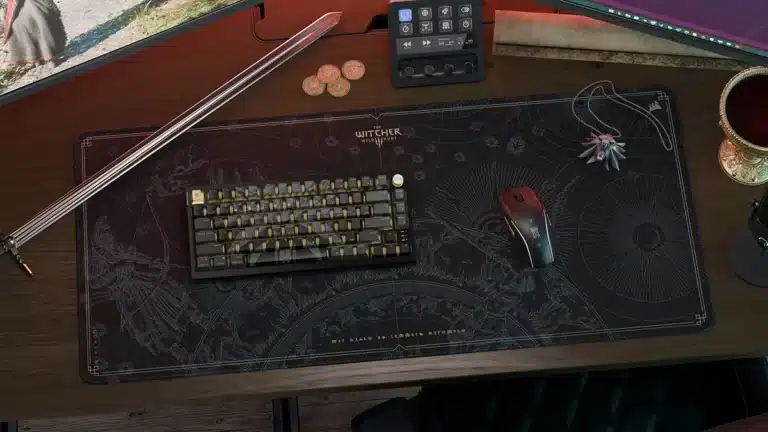 The Witcher III : un set de périphériques Corsair célébrant les 10 ans du jeu