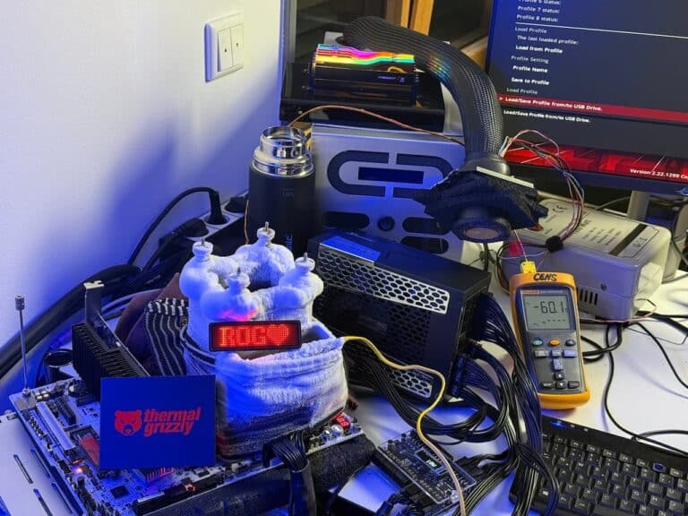 Bon, c&rsquo;est 13322 MT/s qu&rsquo;il faut battre pour le record de fréquence RAM