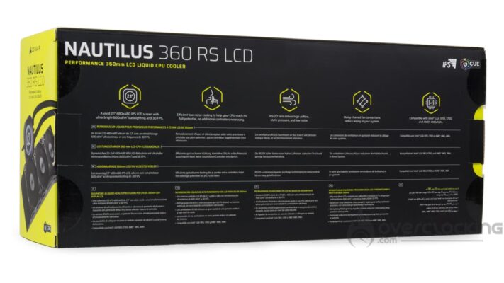 Corsair Nautilus 360 RS LCD boîte