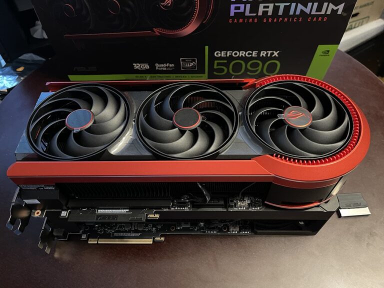 RTX 5090 Matrix : la carte pèse 3,2 kg !
