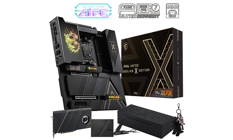 La MEG X870E Godlike X Edition de MSI coûte un SMIC !