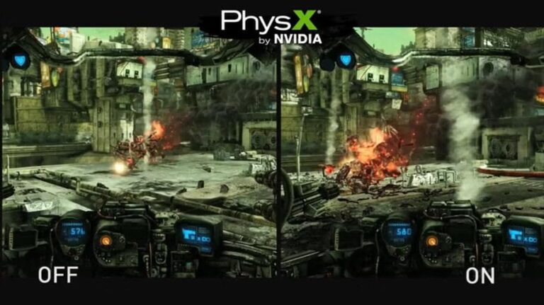 NVIDIA réintroduit le support de PhysX 32 bits !