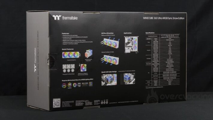 Thermaltake MineCube 360 Ultra aRGB boîte
