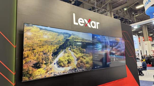 [CES 2026] Visite sur le stand Lexar