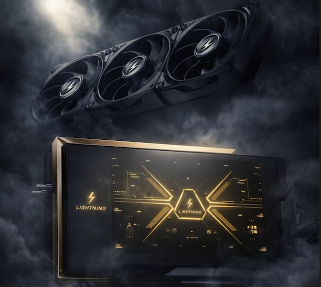 [CES 2026] MSI RTX 5090 Lightning Z : unboxing et détails