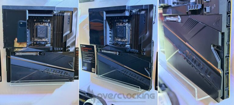[CES 2026] Une grosse X870E Aorus Xtreme sur le stand Gigabyte !