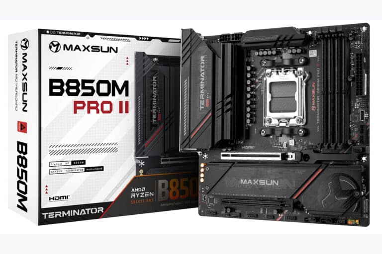 Maxsun annonce sa MS-Terminator B850M PRO II WIFI7