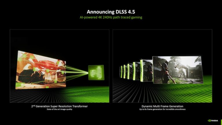 Un pilote NVIDIA 591.74 WHQL supportant le DLSS 4.5 !