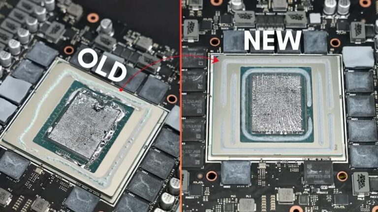 ASUS soigne l&rsquo;application du métal liquide sur sa RTX 5090 Matrix