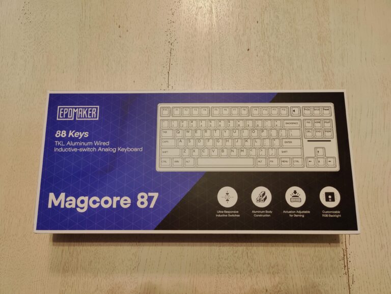 TEST : Epomaker Magcore 87