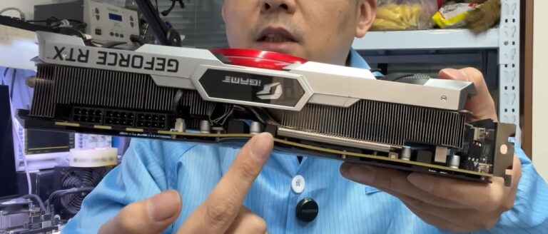 Sa petite amie détruit sa RTX 3080 Ti, il la fait réparer !