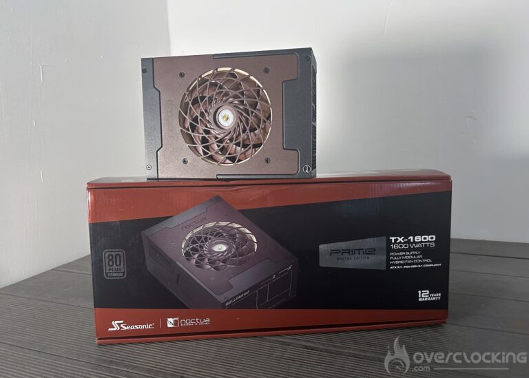 RETEX : Seasonic Prime TX-1600 Noctua Edition