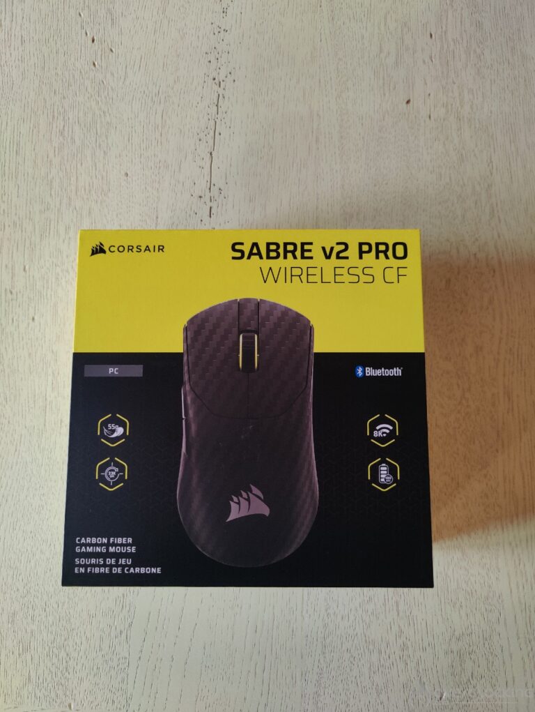 TEST : Corsair Sabre V2 Pro Wireless CF