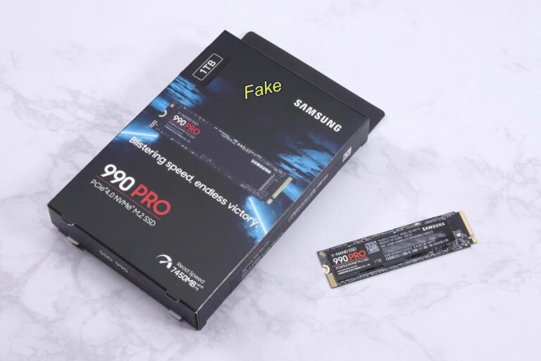 990 Pro : les faux SSD Samsung de plus en plus convaincants !