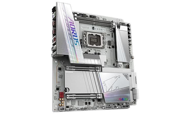 Z890 Aorus Tachyon Duo X Ice: the card listed on the Gigabyte website