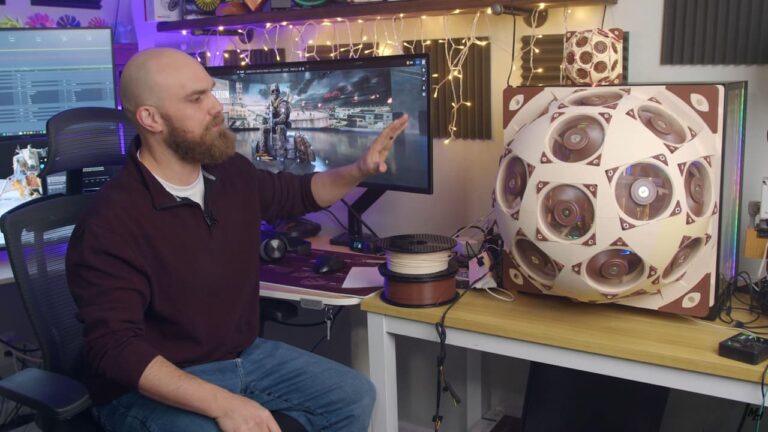 Il installe un dôme de 15 ventilateurs Noctua et perd 20 degrés !