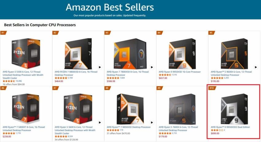 Ryzen 9 9950X3D2