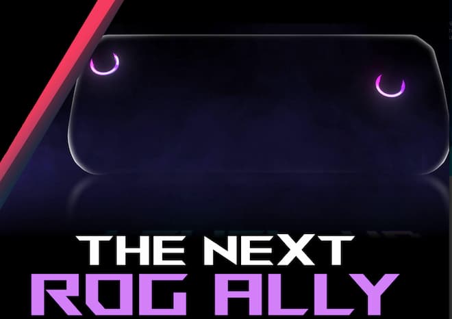 Une console Asus ROG Ally 2 pour le Computex ?