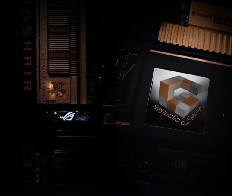 ASUS ROG : teasing d&rsquo;une carte mère pour les 20 ans de la marque