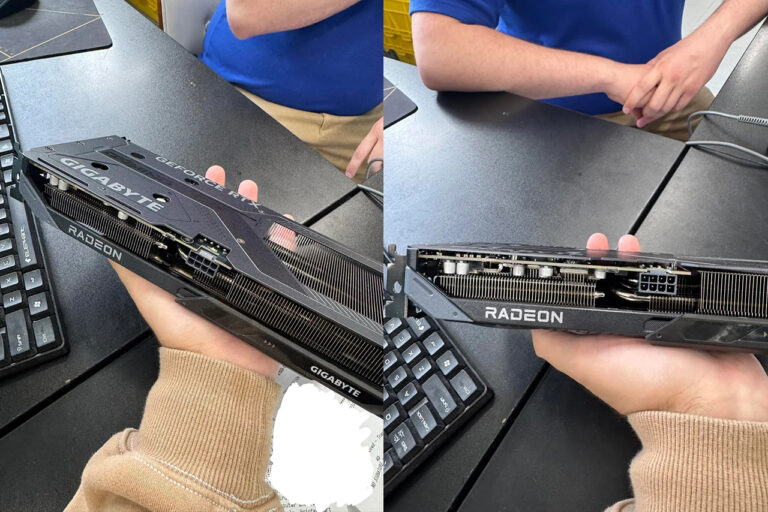 Une RTX 5060 Ti avec carénage RADEON chez Gigabyte