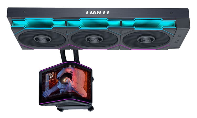 HydroShift II OLED Curved : des AIO Lian Li avec écran incurvé