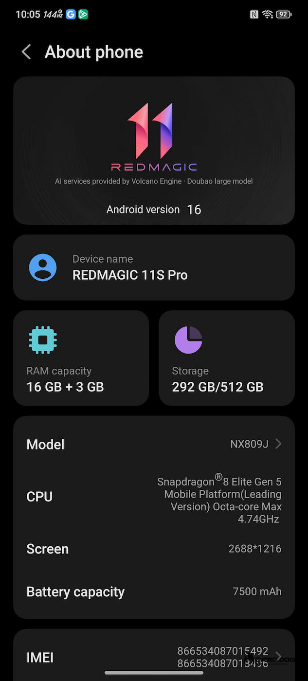 REDMAGIC 11S Pro