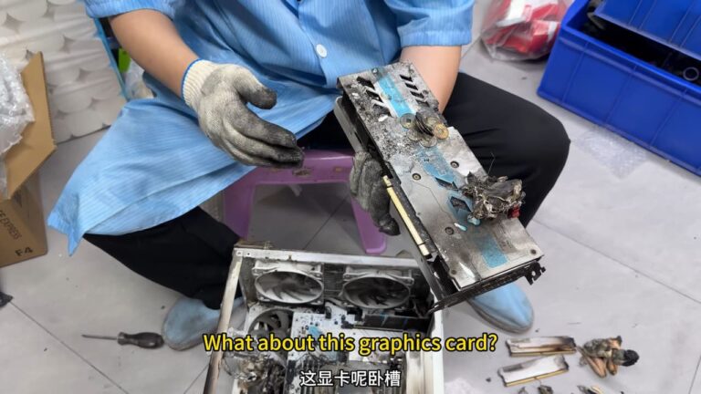 Une RTX 3070 survie à un coup de foudre !