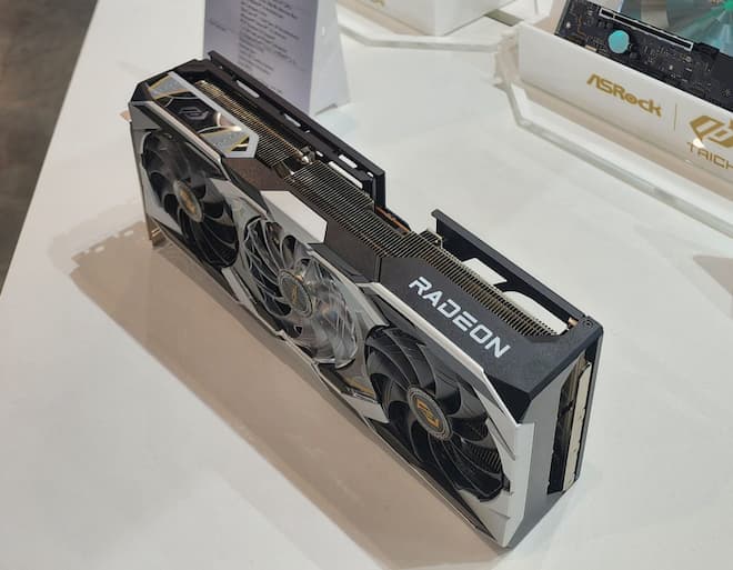 ASRock RX 9070 XT Taichi 10ᵉ anniversaire au Computex
