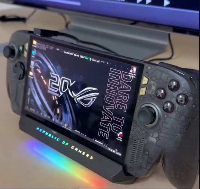 Il y a bien une nouvelle console chez Asus, la ROG Ally X20