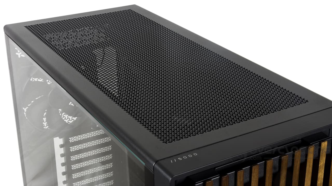 Corsair Frame 5000D Wood dessus