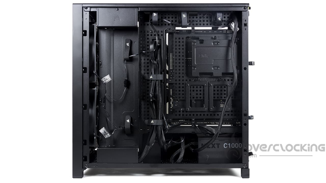 Corsair Frame 5000D Wood câblage