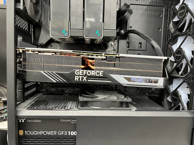 GPU qui penche