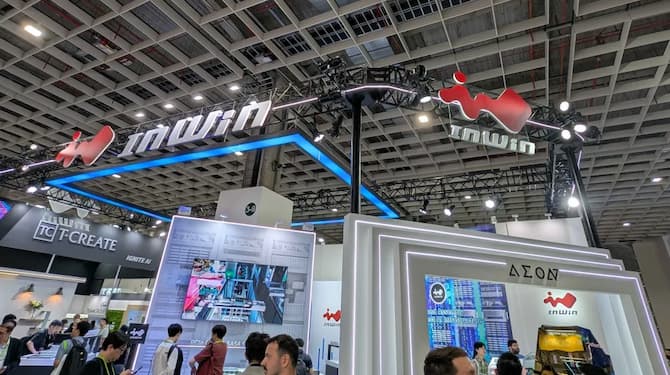 Toutes les nouveautés sur le stand InWin du Computex