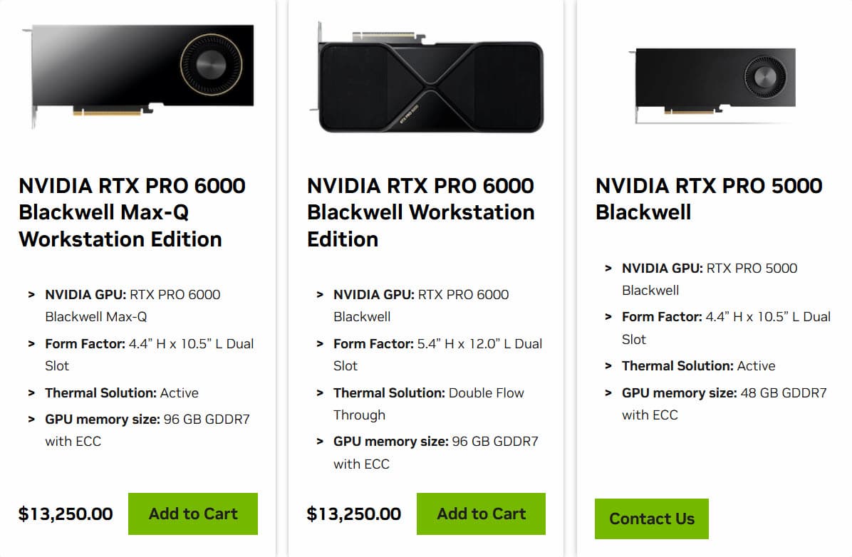 NVIDIA RTX Pro 6000 Blackwell