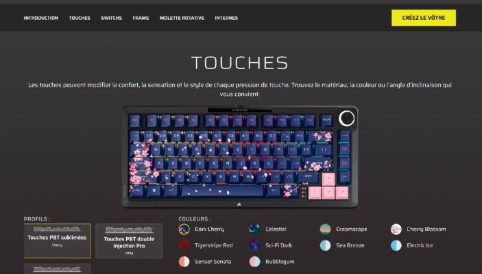 Corsair MAKR75 customisation Corsair MAKR75 customisation