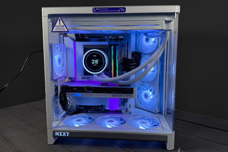 Test : Le boitier NZXT H6 et NZXT H6 RGB+