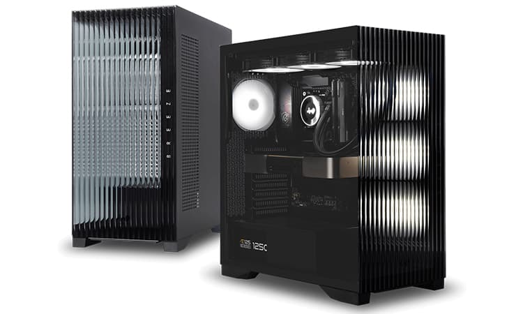 L50 Breeze : un boîtier InWin avec vitres en verre ondulées !