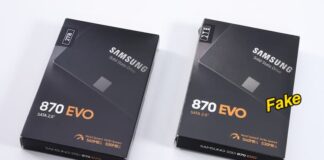 Un faux SSD Samsung 870 Evo passé en revue ! Samsung 870 Evo contrefaçon