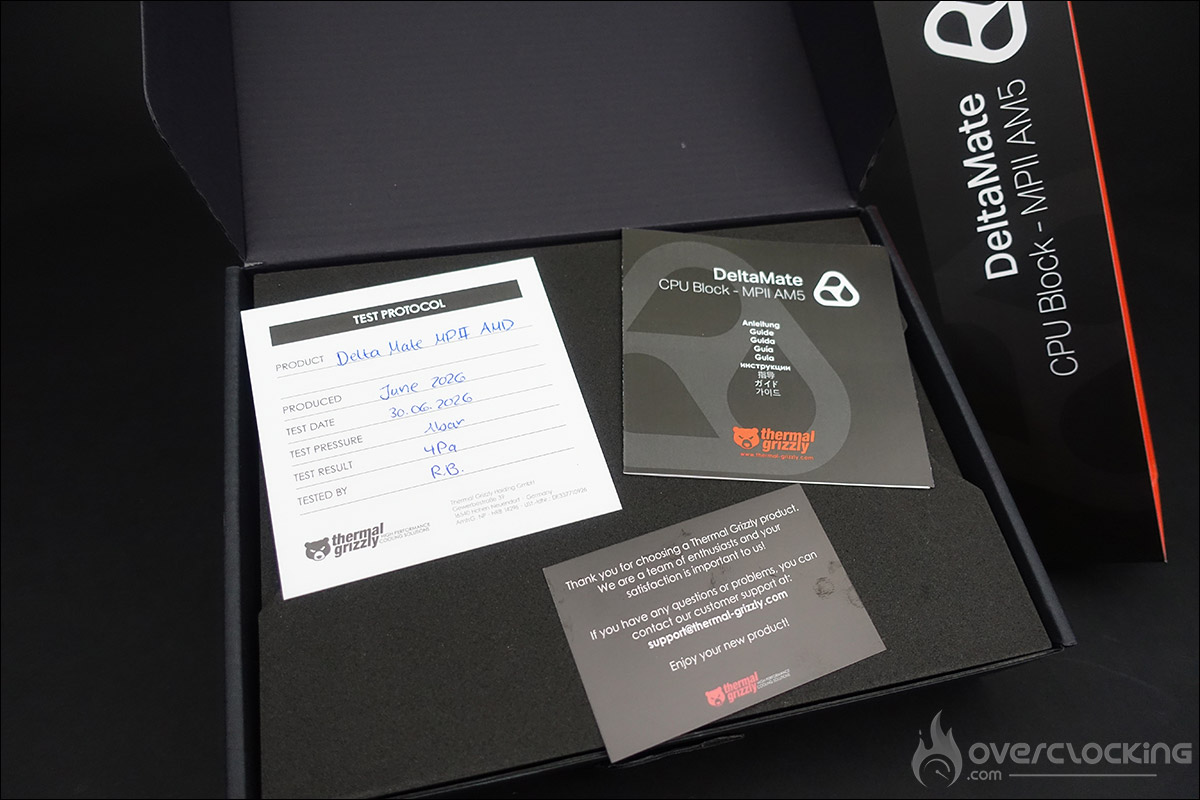 Le waterblock DeltaMate Mycro Pro II AM5
